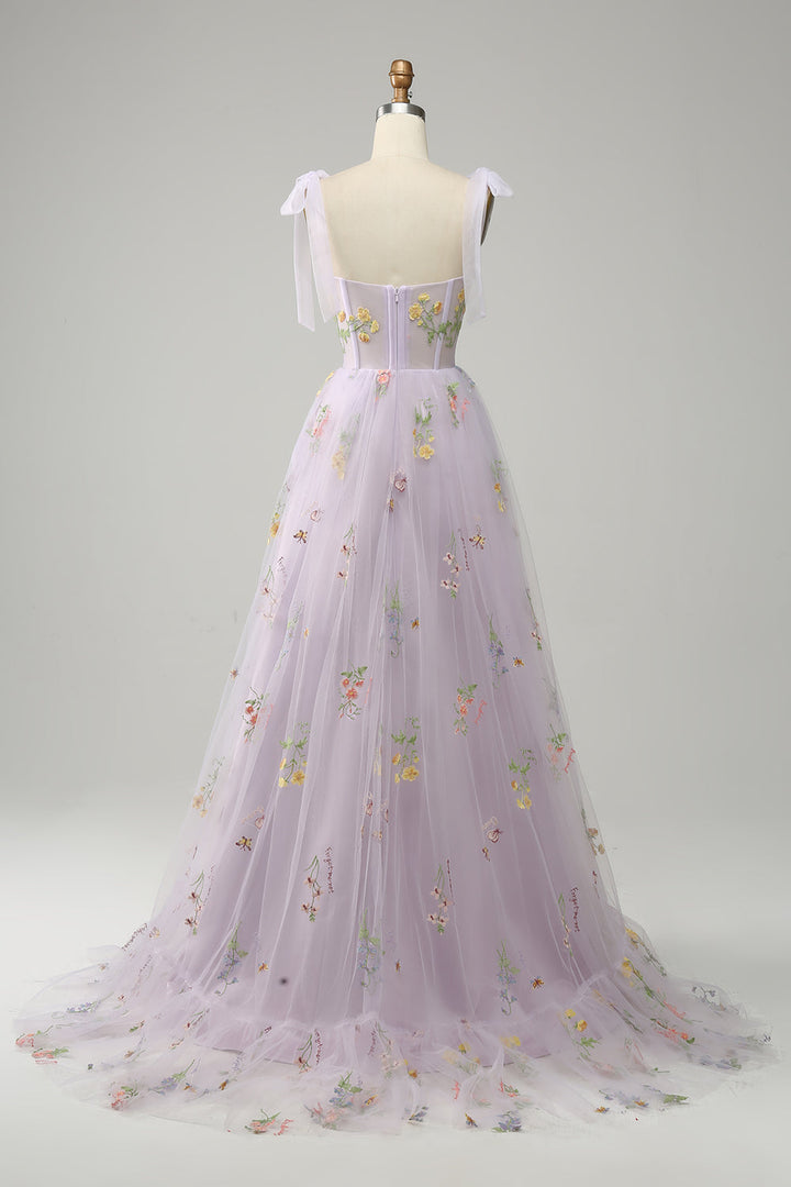 Damen Elegante Blumen Maxi Kleid