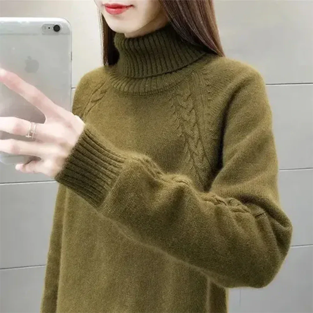 Yalenair - Damen Warme Langarm Pullover