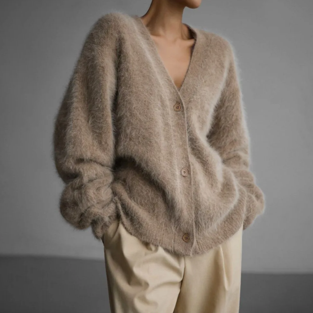 Amelia | Elegant cashmere Strickjacke