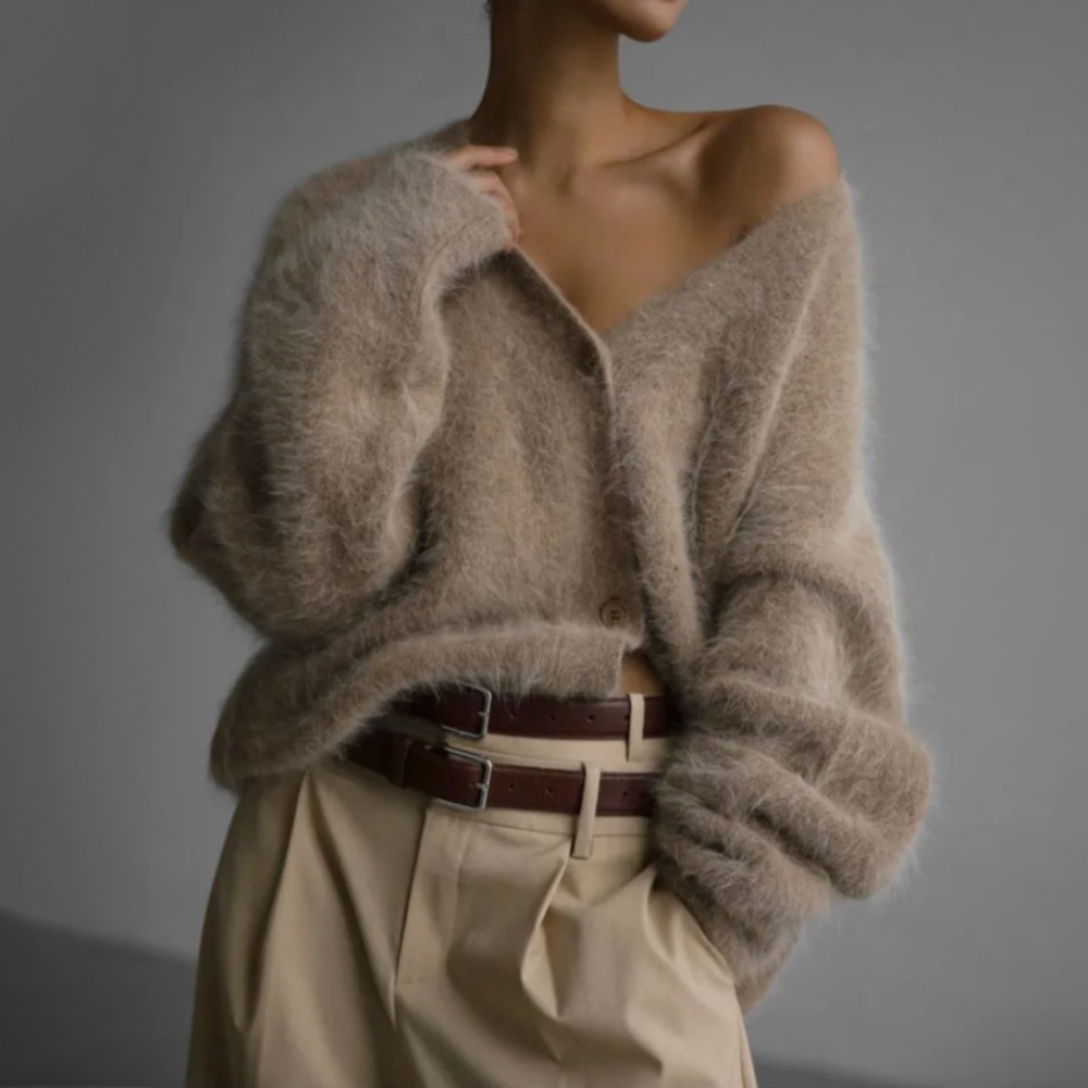 Amelia | Elegant cashmere Strickjacke
