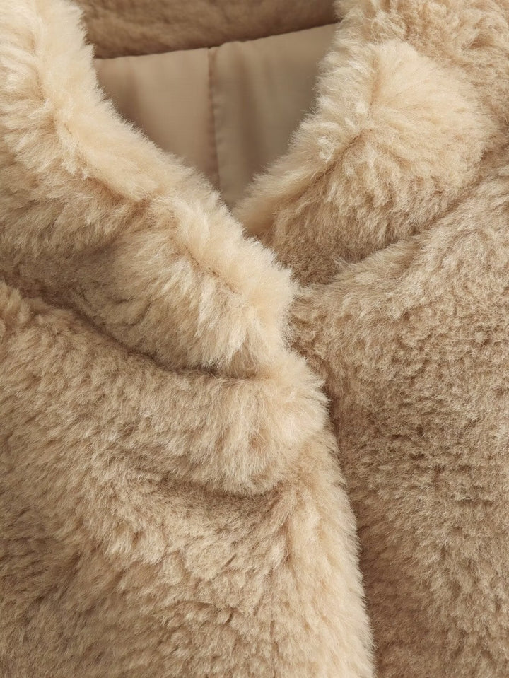 Yasmine - Weiche Teddybär Jacke für Damen