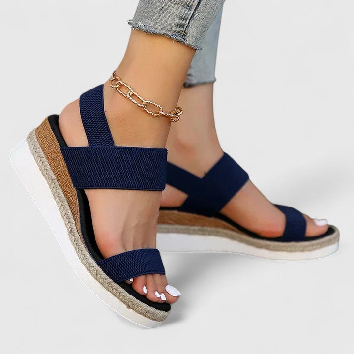Bettina | Damen Orthopädische Plattform Riemen Sandalen