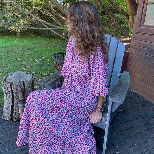 Birgit | Modisches Maxi-Kleid im Vintage-Stil