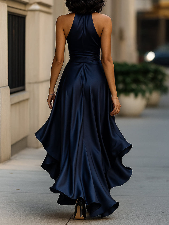 Zelara | Dramatisches Festliches Maxikleid mit Hohem Schlitz