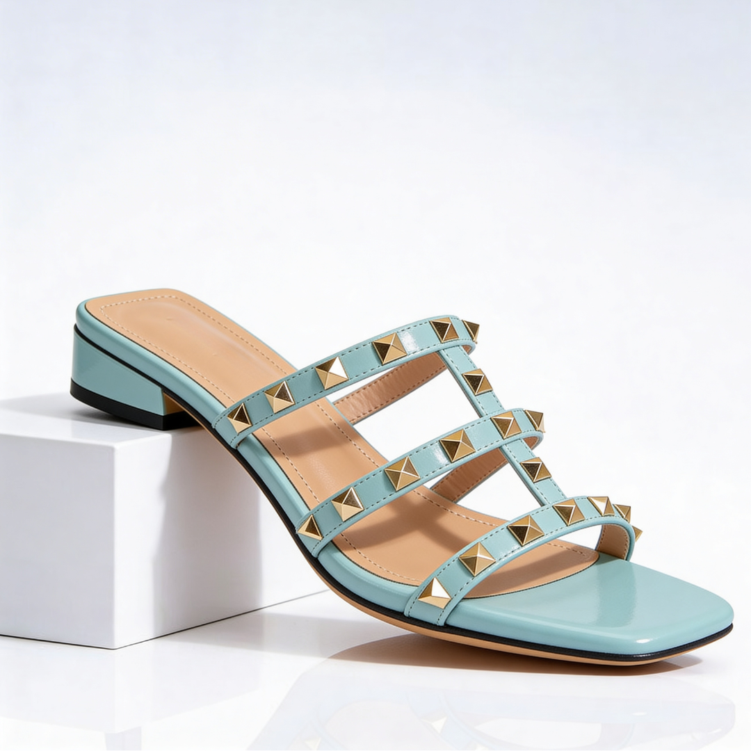 Zelina | Elegante Damen Sandale mit Nieten 2