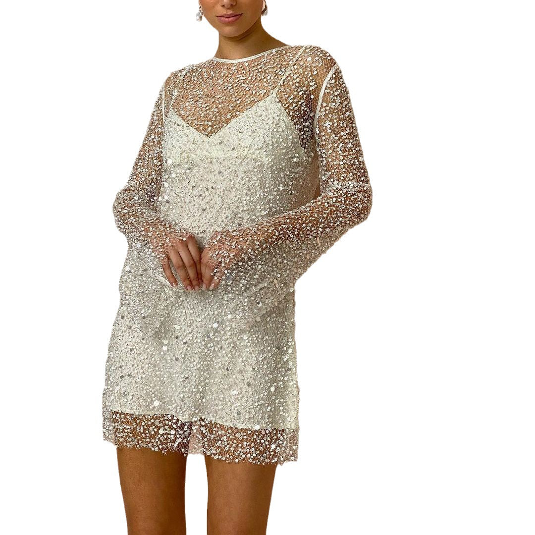 Zita | Figurschmeichelndes und funkelndes Partykleid für Damen 4