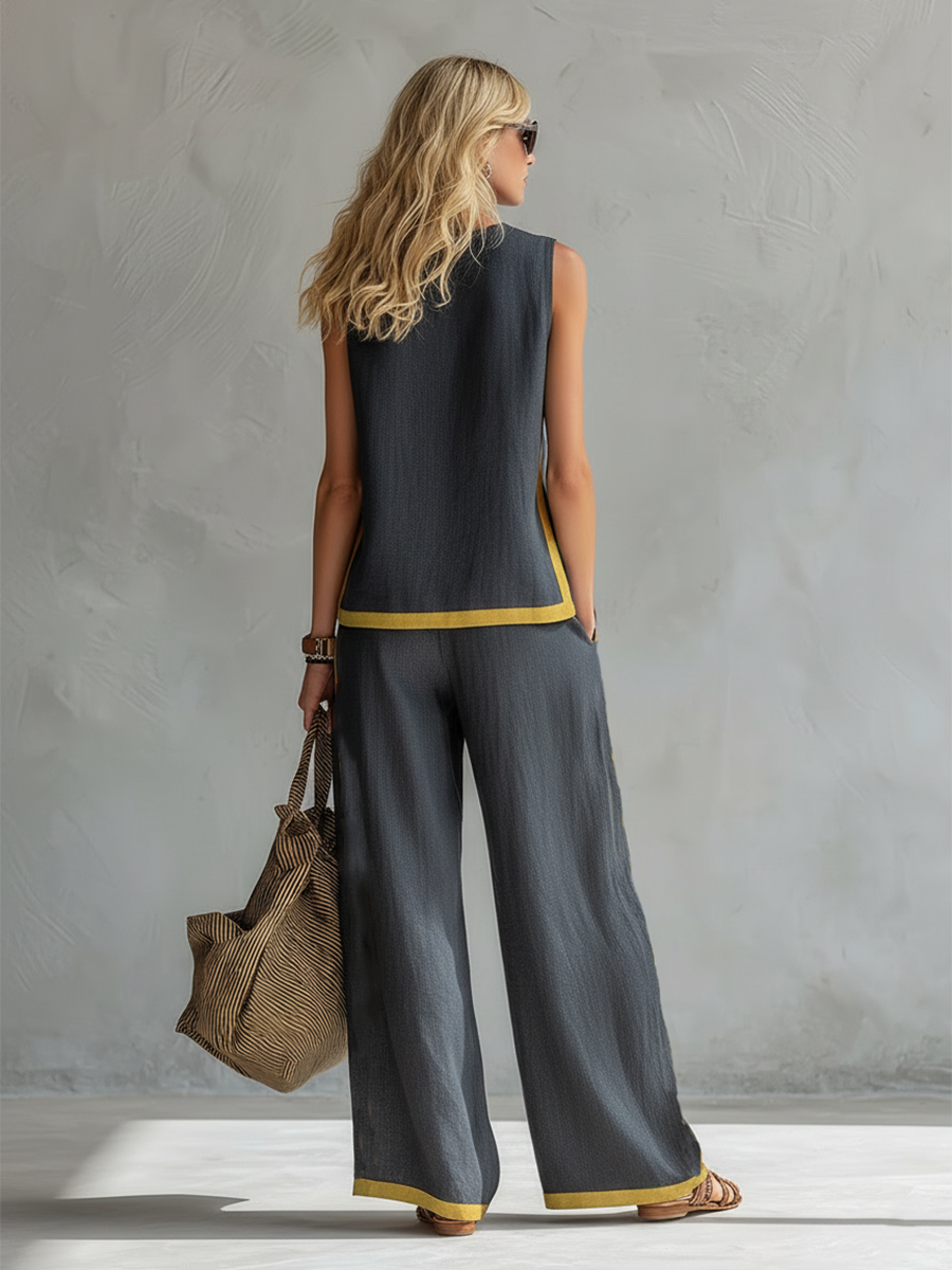 Zoe | Elegantes, lässiges Zweiteiler-Set für Damen 3