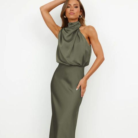 Cocktailkleid Damen Off-Shoulder Maxi Bodycon