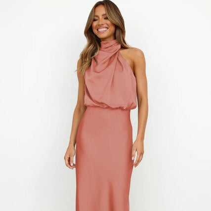 Cocktailkleid Damen Off-Shoulder Maxi Bodycon