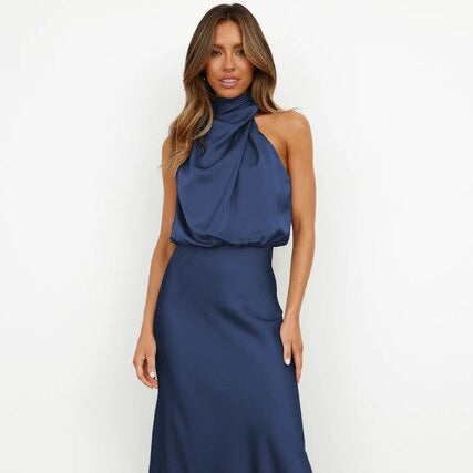 Cocktailkleid Damen Off-Shoulder Maxi Bodycon