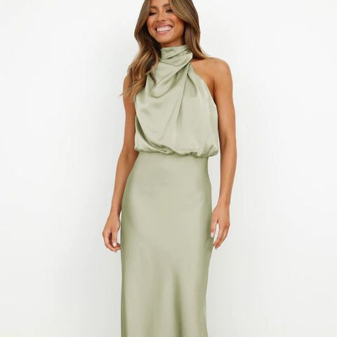 Cocktailkleid Damen Off-Shoulder Maxi Bodycon
