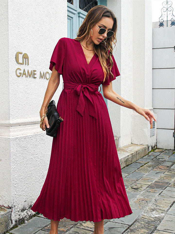 Haide - Elegantes Kleid mit Falten