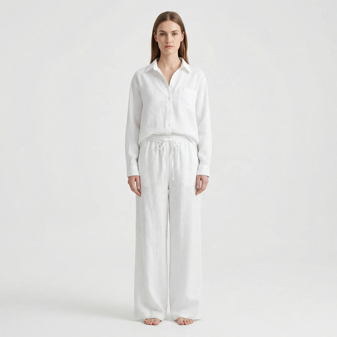 Zweiteiliger Set Damen | Oversized Schnitt & bequemer Kordelbund