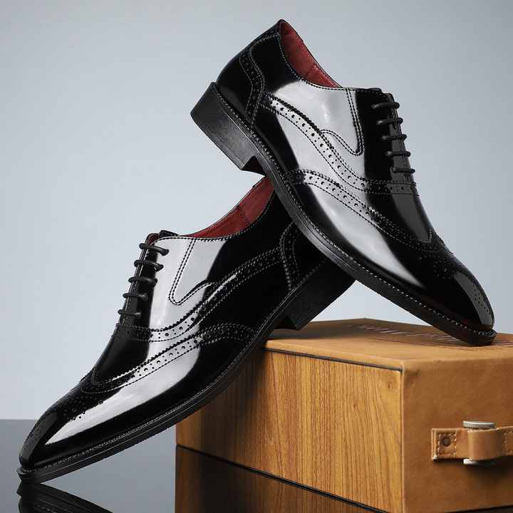 Zylor | Elegante Wingtip Herren Schuhe 1