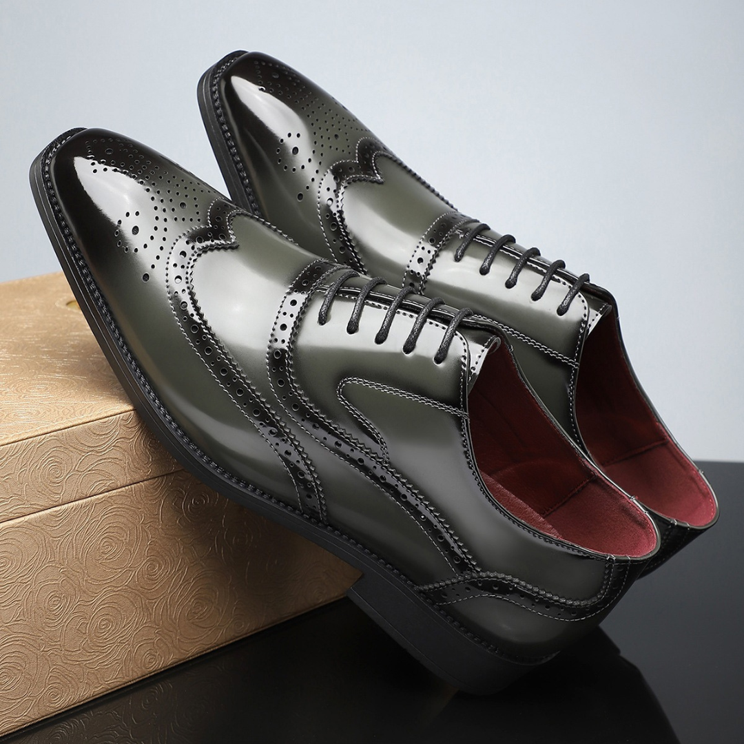 Zylor | Elegante Wingtip Herren Schuhe 2