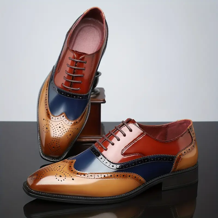 Zylor | Elegante Wingtip Herren Schuhe 5