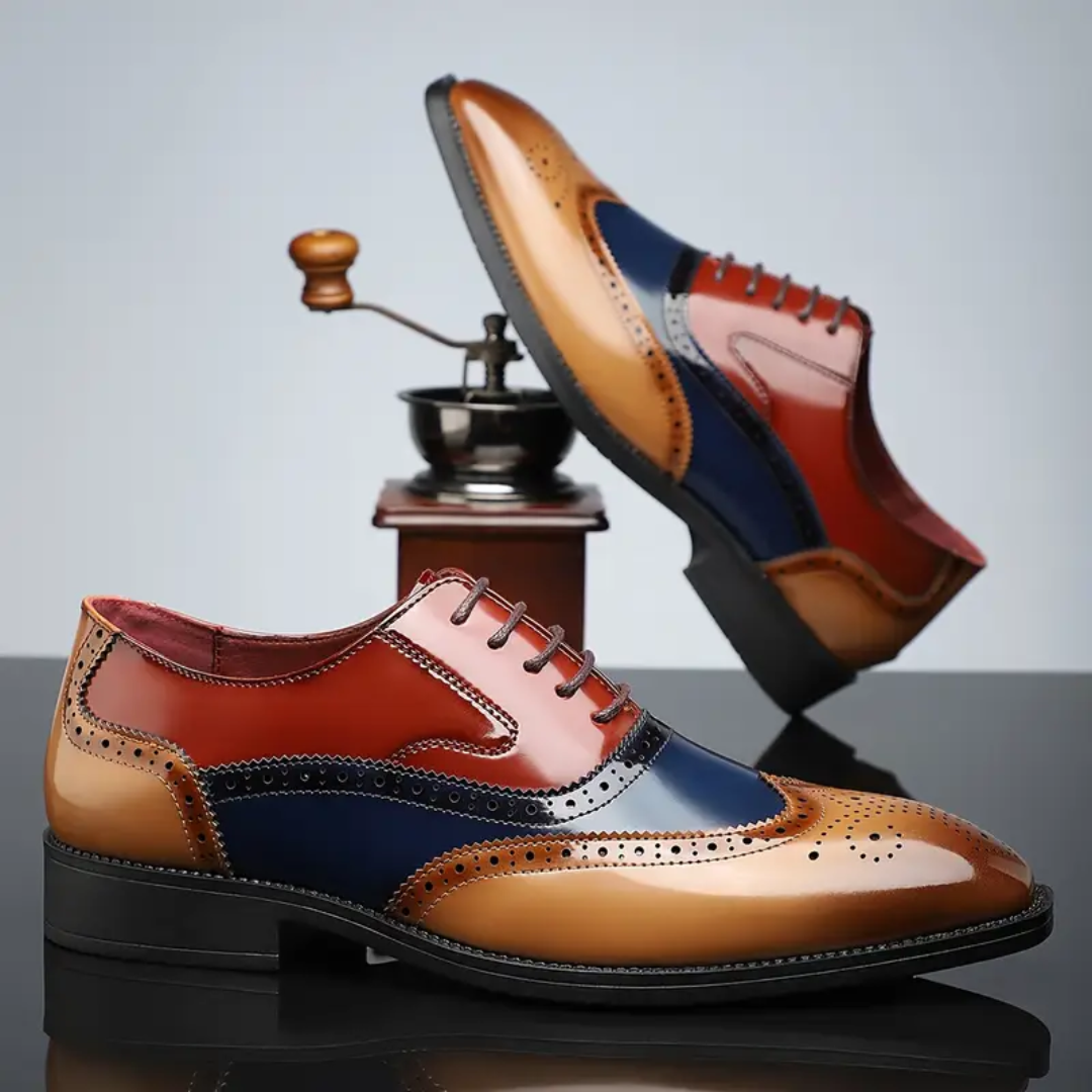 Zylor | Elegante Wingtip Herren Schuhe 6