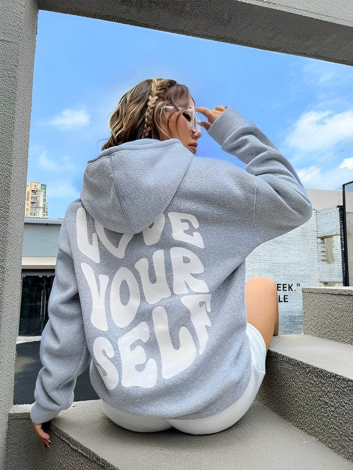 Daria – Gemusterter Hoodie mit hohem Tragekomfort