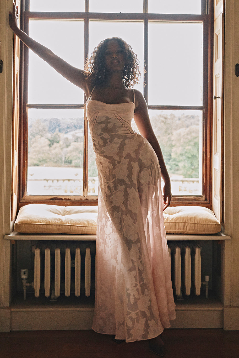 Sommerkleid Damen mit Spaghettiträgern