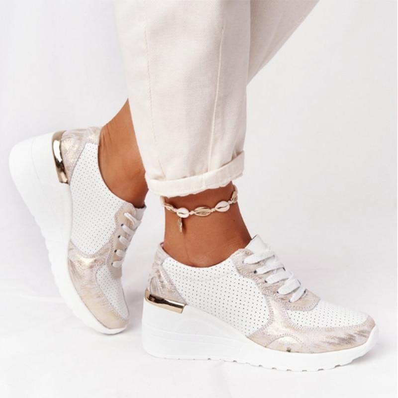 Clara – Orthopädischer Keilabsatz Sneaker