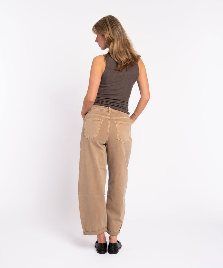 Stretch Balloon Jeans Aleno Camel Ladypolitan ♡