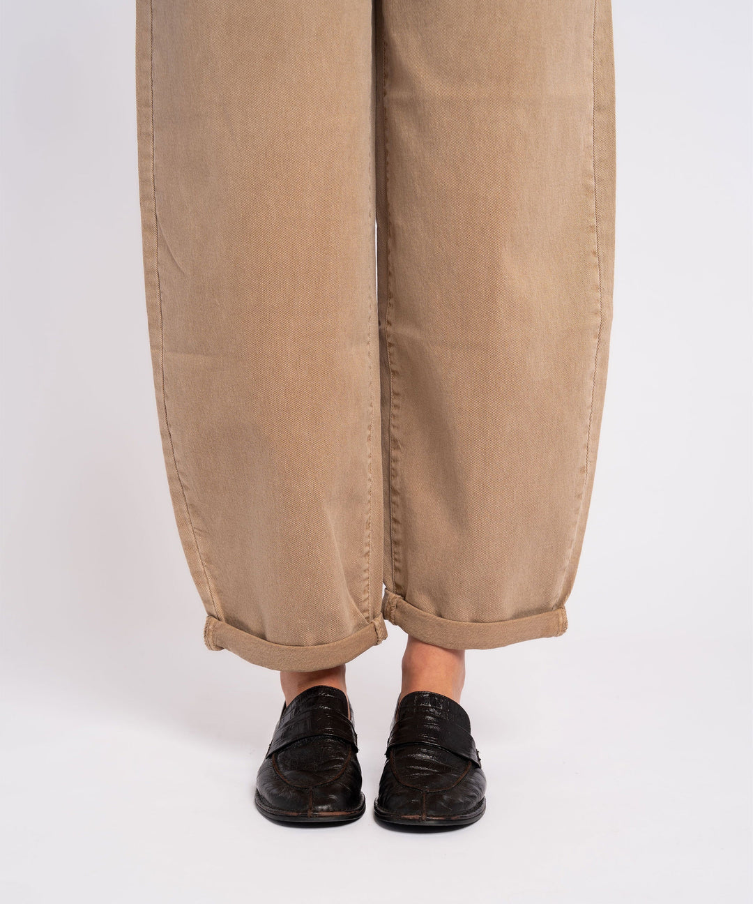 Stretch Balloon Jeans Aleno Camel Ladypolitan ♡