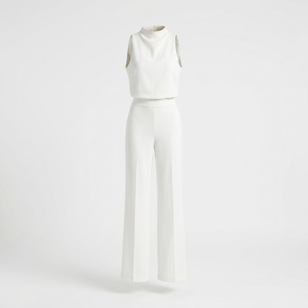 Almerra - Eleganter Overall mit weiten Beinen für Damen