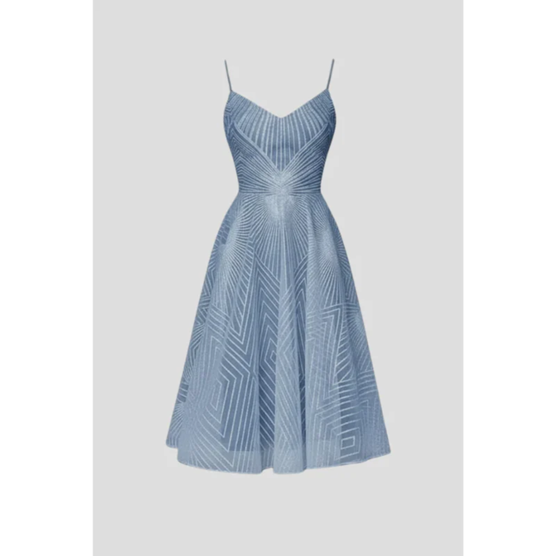 Anouk | Damen Midikleid Mit Spaghettiträgern Für Sommer