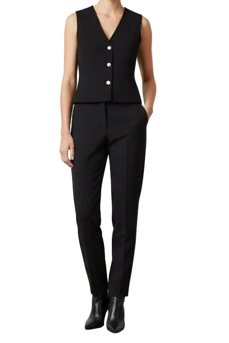 Ärmelloses, geknöpftes Oberteil für Damen-Vest for women-Alpenkind
