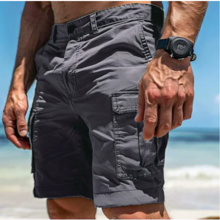 Armin | Herren Cargo Shorts Für Urlaub Mit Taschen