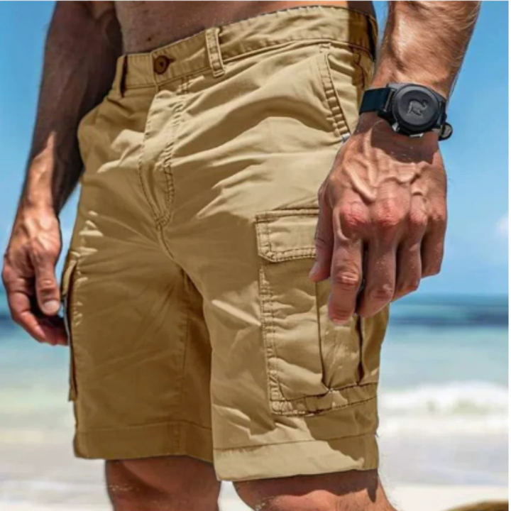 Armin | Herren Cargo Shorts Für Urlaub Mit Taschen