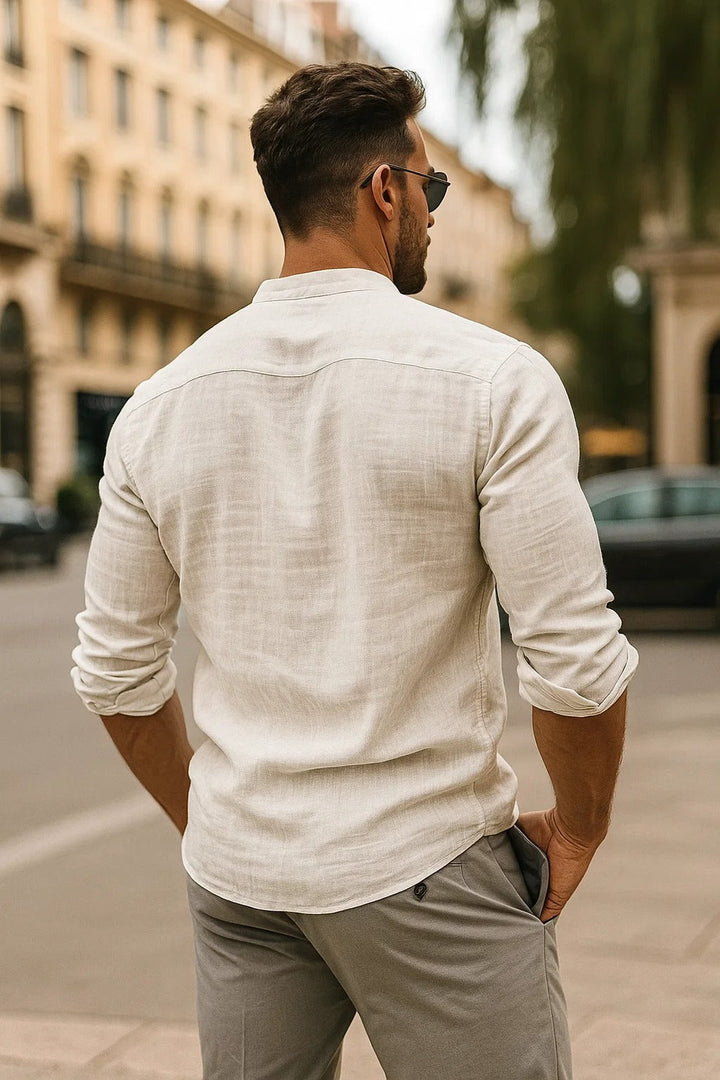 Markus –  Men's 3/4 Sleeve Shirt  - Image 3