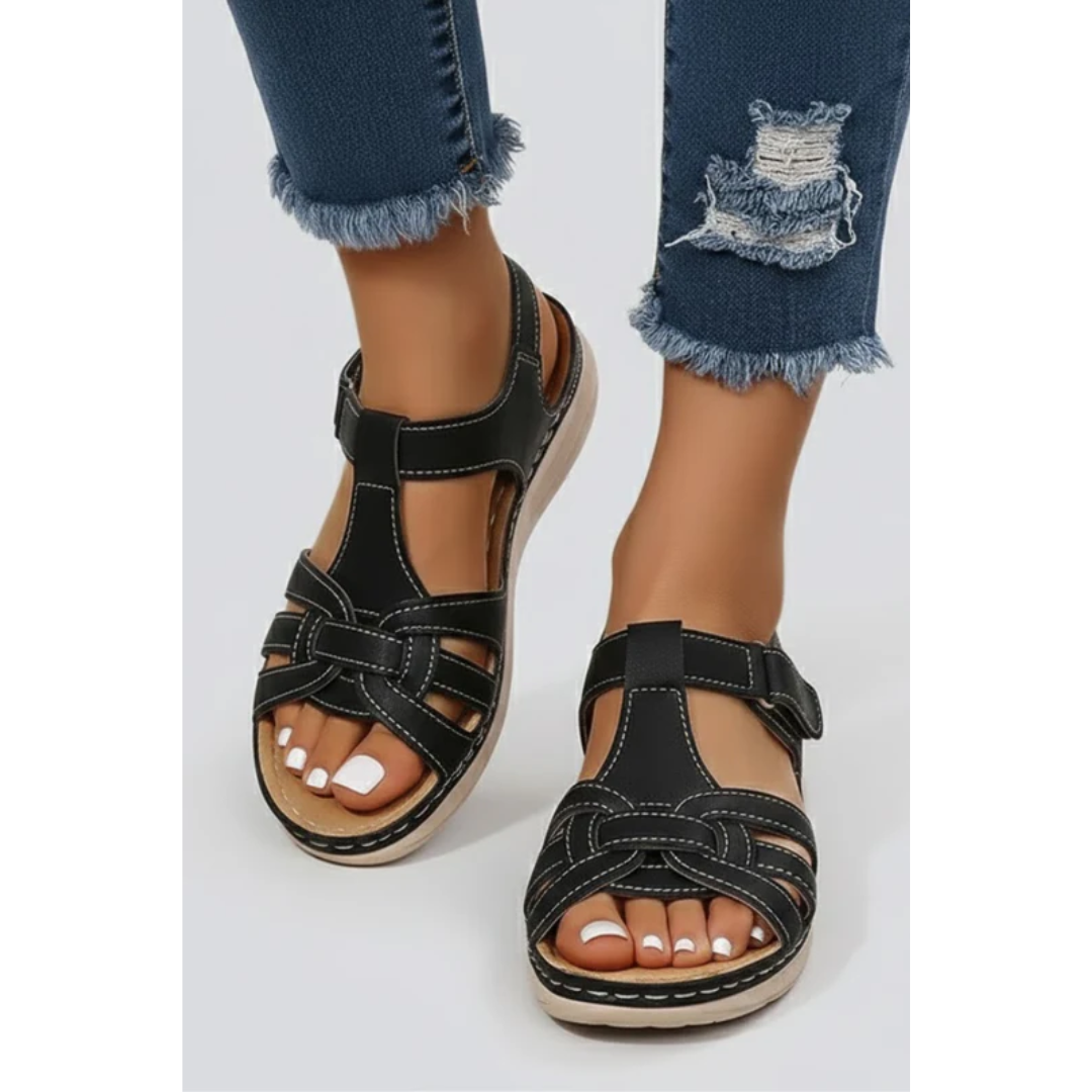Olivia | Damen Sommer Sandalen Mit Riemen Für Alltag