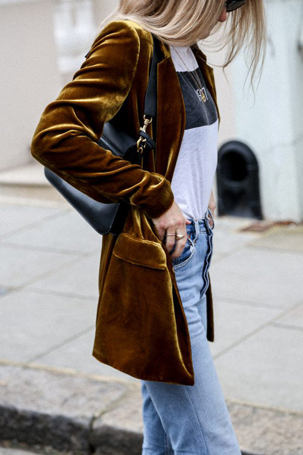 Jasmin | Damen Business-Casual Blazer mit langen Ärmeln