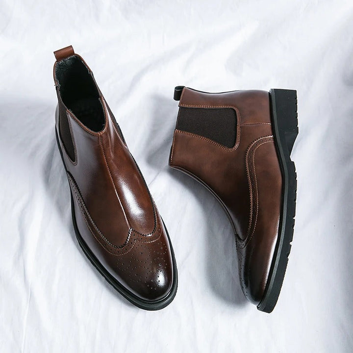 Louis – Genuine Leather Chelsea Boots - Image 4