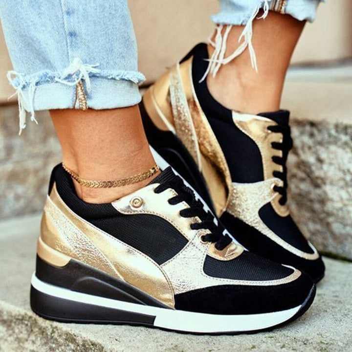 Orthopädische Sneaker Damen mit Plateausohle