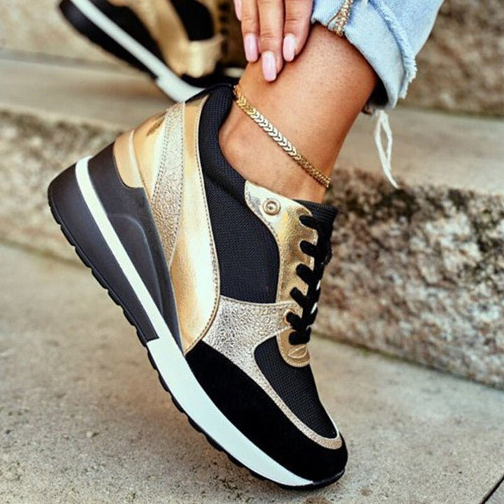 Orthopädische Sneaker Damen mit Plateausohle