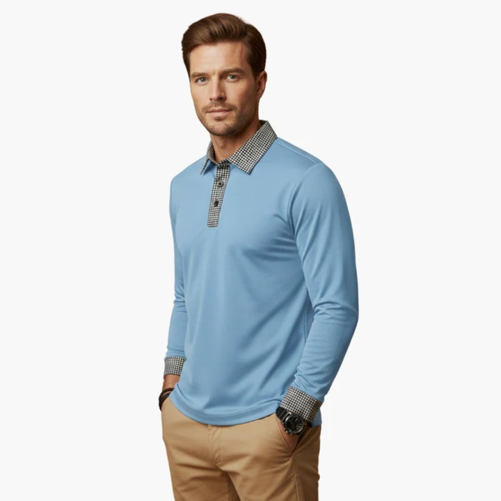 Bastian | Herren Poloshirt Kontrast Stil