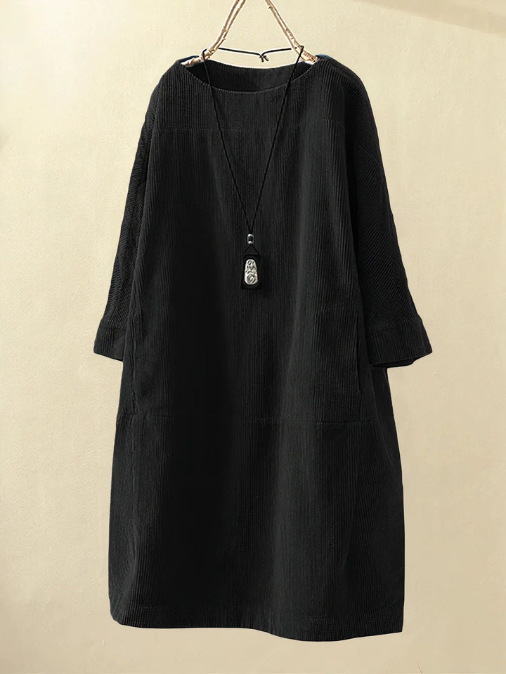 Kirsten – Women Casual Corduroy Dress - Image 6
