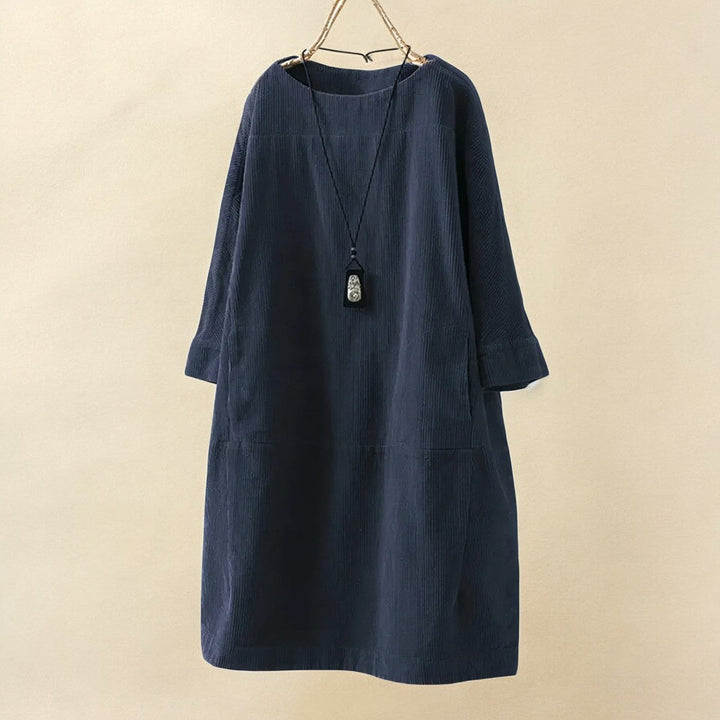 Kirsten – Women Casual Corduroy Dress - Image 8