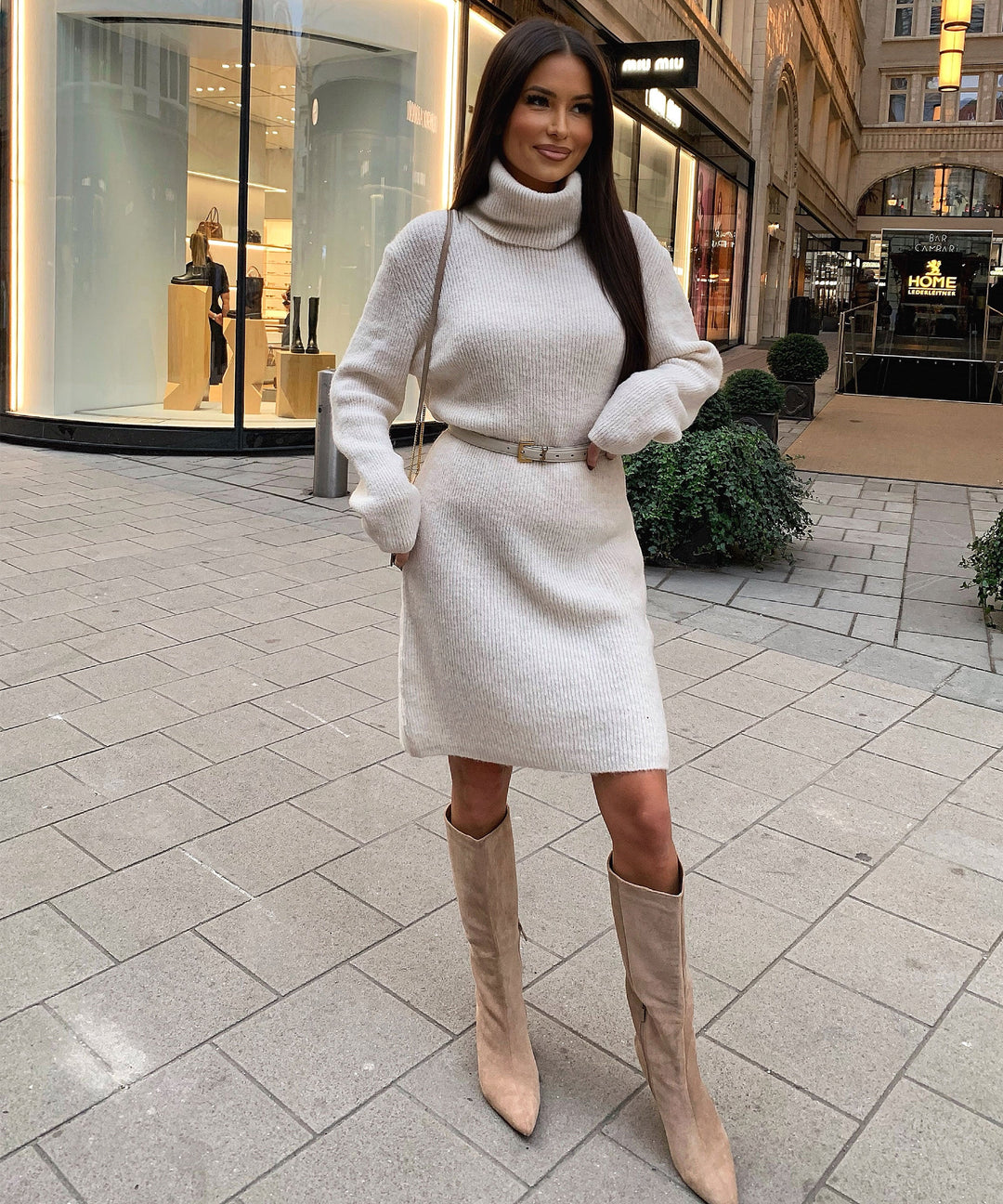 Stiefel Malo Beige