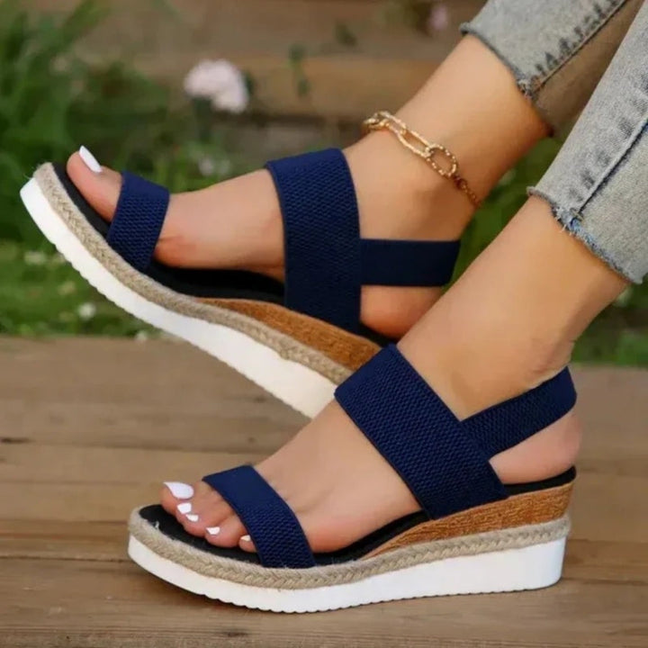 Bequeme Plateau Sandalen Damen | Sommer