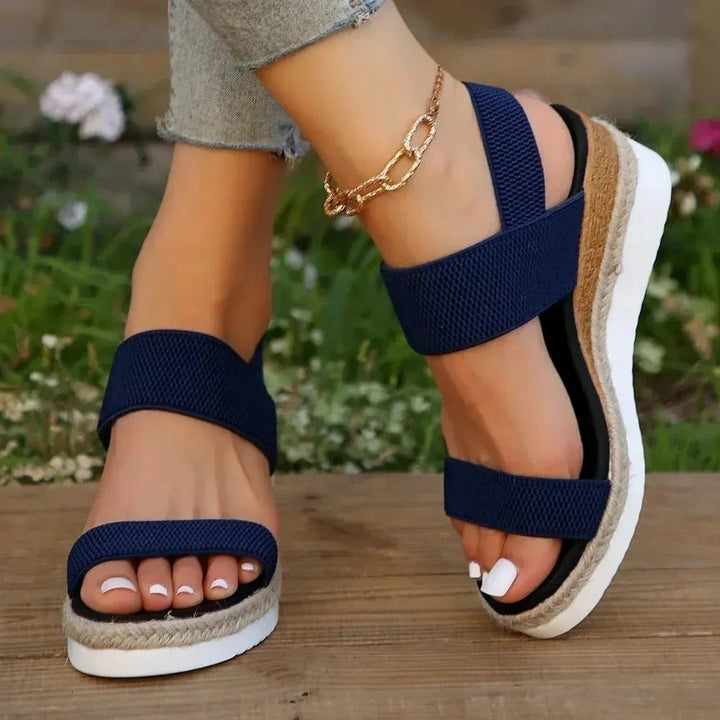 Bequeme Plateau Sandalen Damen | Sommer