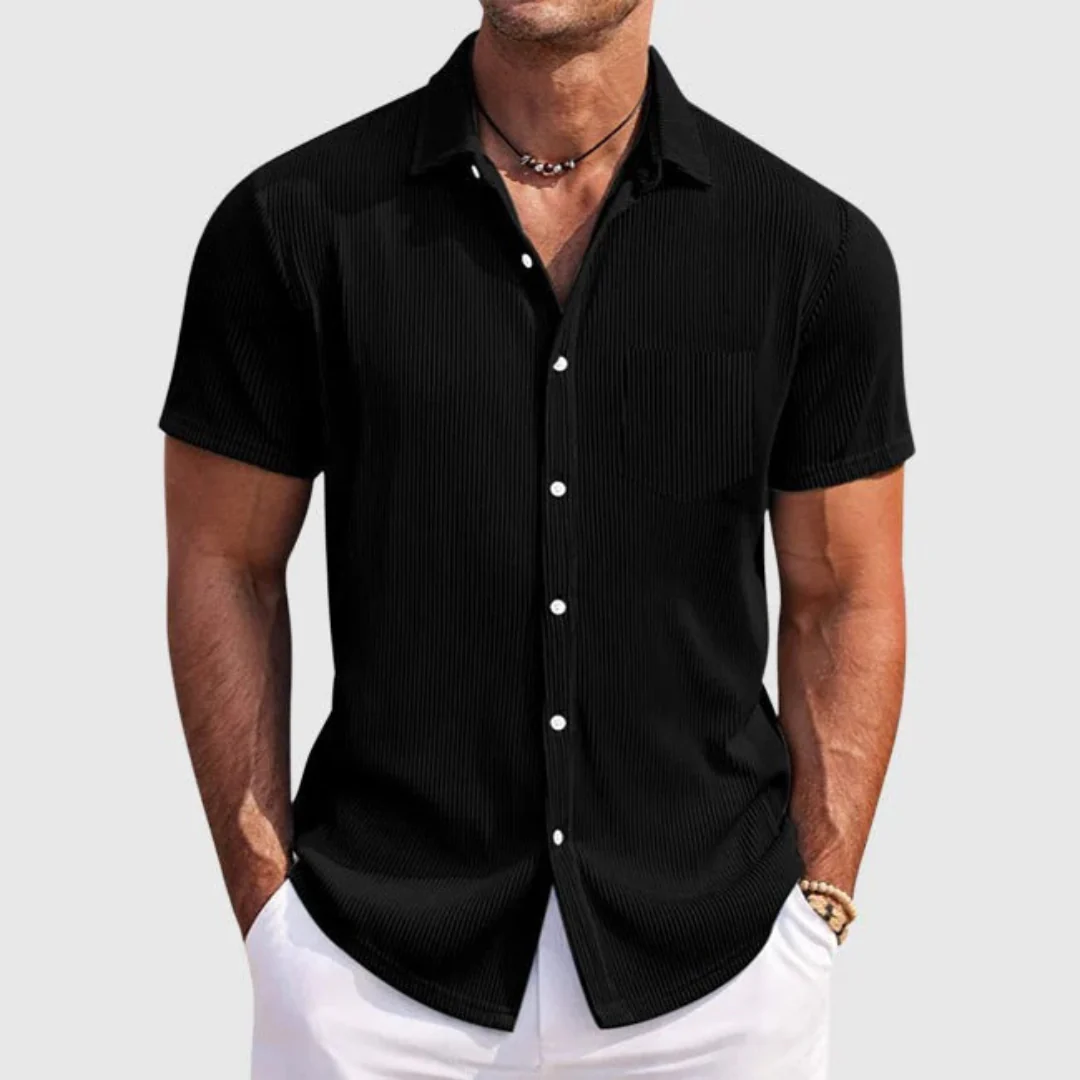 Bernd | Herren Hemd Mit Struktur Clean Design