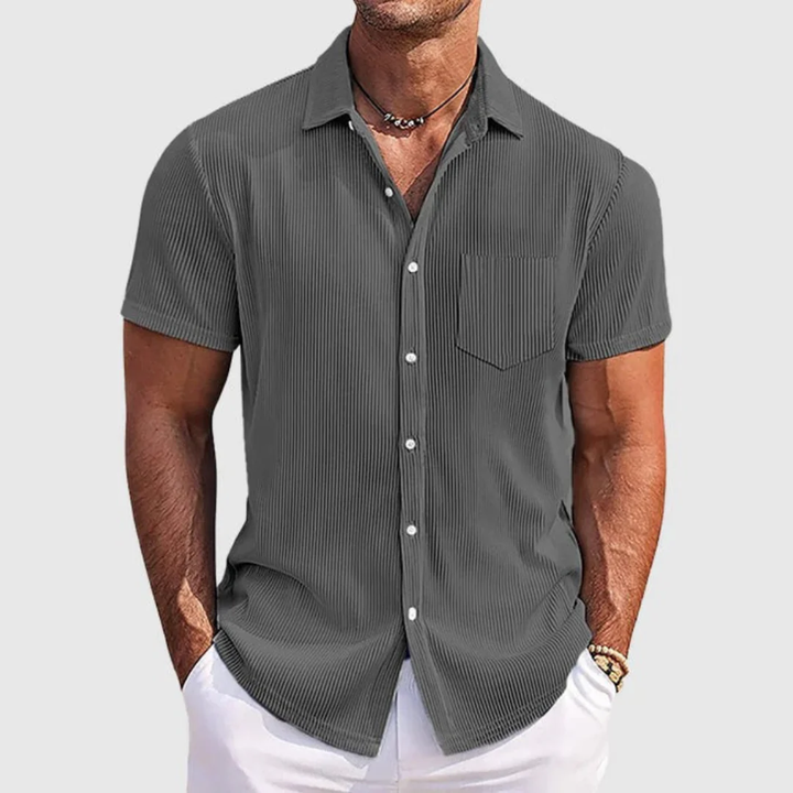 Bernd | Herren Hemd Mit Struktur Clean Design