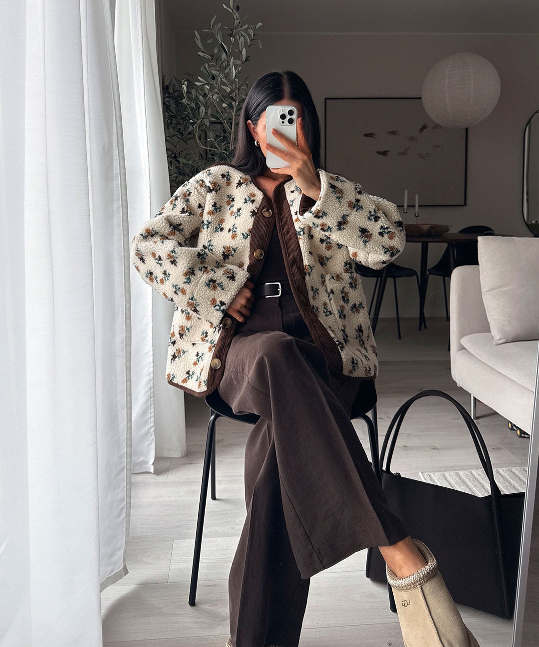 Teddyfell Jacke Bluma Beige Ladypolitan ♡