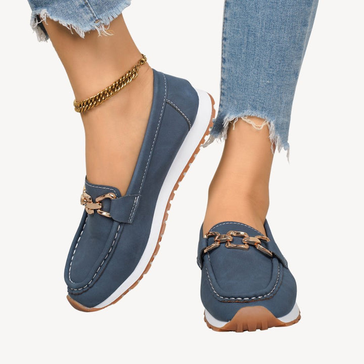 Damen Sommer Aufschlüpfen Loafer