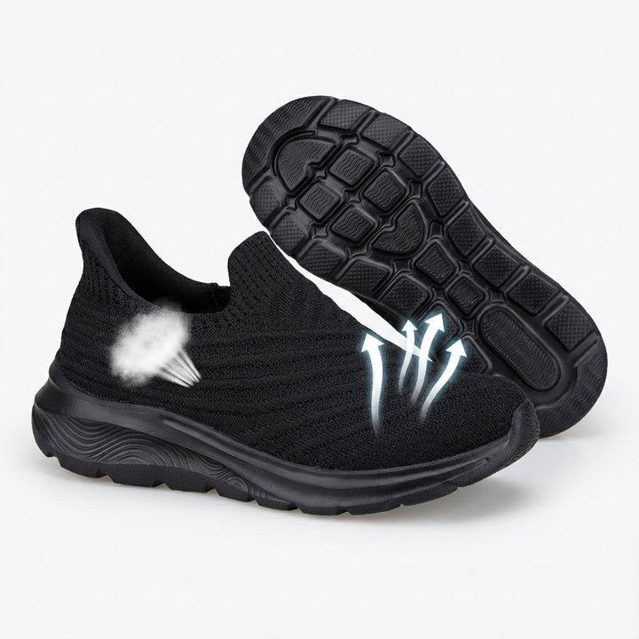 Orthopädische Sneaker für Damen zum Hineinschlüpfen