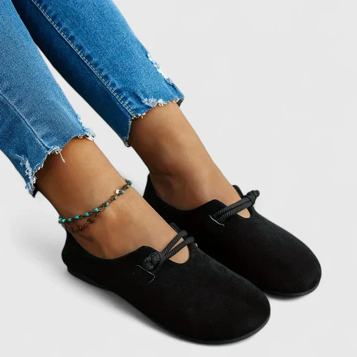 Orthopädische Slipper für Damen mit Fußgewölbestütze
