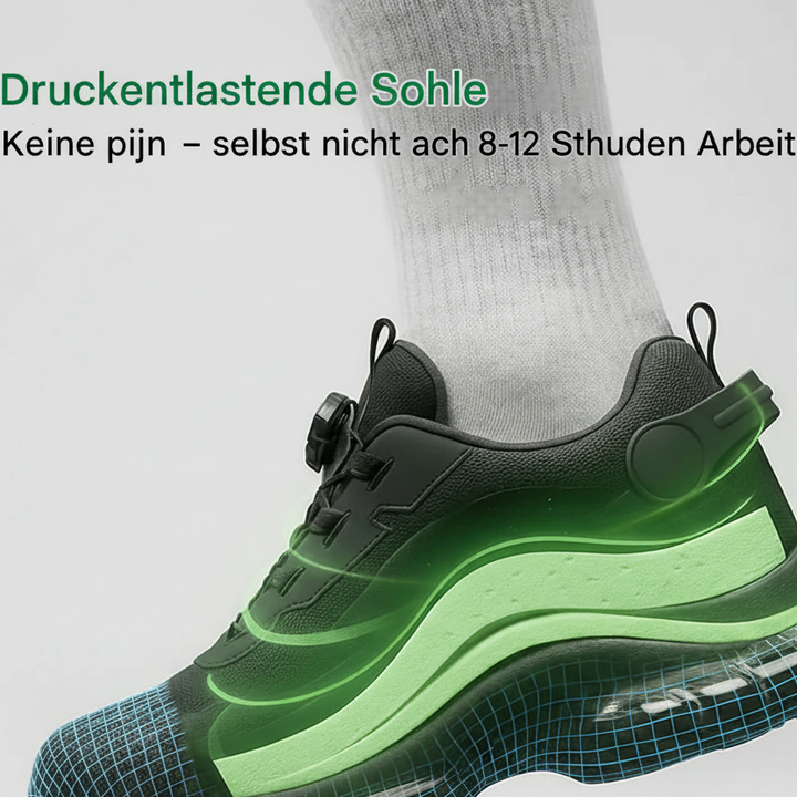 Herren-S3-Sicherheitsschuhe, wasserdicht, metallfrei